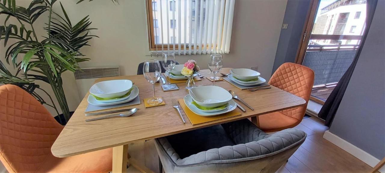 Stunning Modern Coventry City Centre Apartment Exterior foto